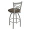 Holland Bar Stool Co 30" Swivel Bar Stool, Nickel Finish, Canter Earth Seat 82030AN006 - alternate 3